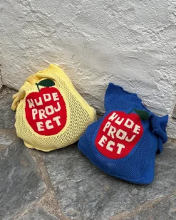 Nude Project Apple Crochet Bag Blue