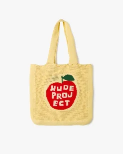 Nude Project Apple Crochet Bag Yellow Hot