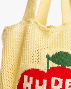 Nude Project Apple Crochet Bag Yellow Hot