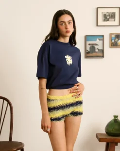 Nude Project Astro Tee Navy Clearance