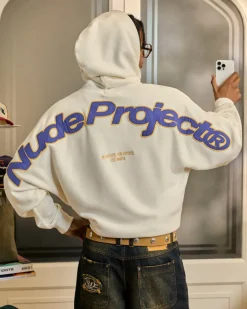 Nude Project Beast Zip-Up Hoodie Marshmallow Hot