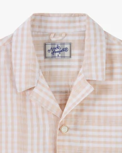 Nude Project Block Shirt Beige Discount