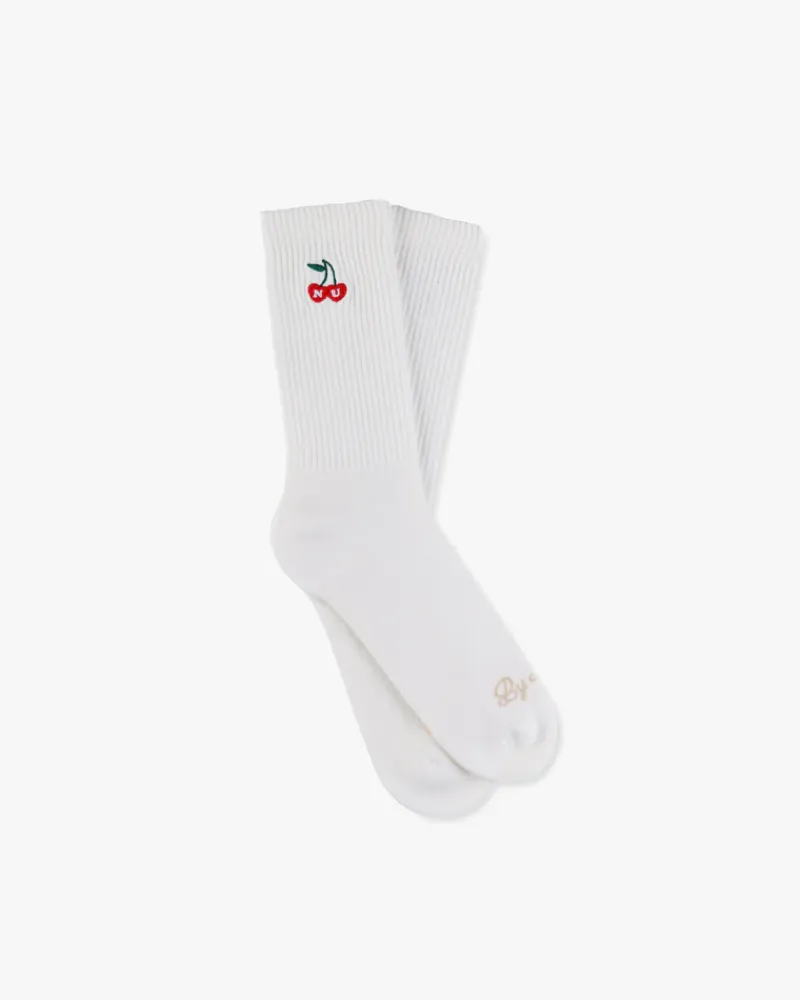 Nude Project Calcetines Quote Marfil/Rojo 2Xpack Sale