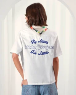 Nude Project Camisa Basiki Blanca New