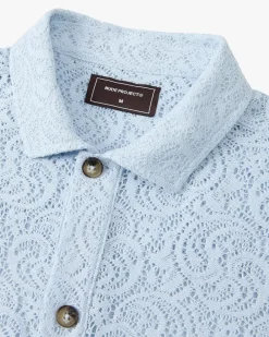 Nude Project Camisa Romantica Azul Cielo Online