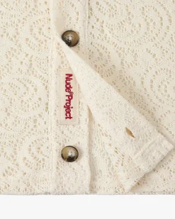 Nude Project Camisa Romantica Blanco Crema Hot