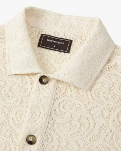 Nude Project Camisa Romantica Blanco Crema Hot