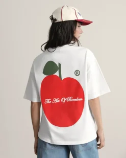 Nude Project Camiseta Apple Blanca Discount