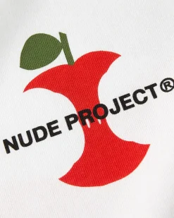 Nude Project Camiseta Apple Blanca Discount