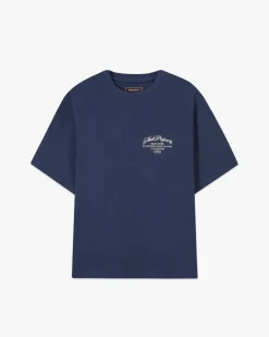 Nude Project Camiseta Azul Marino Locally Hated Best