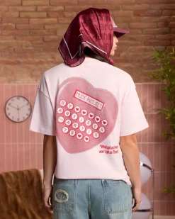 Nude Project Camiseta Calculator Rosa Best