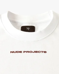 Nude Project Camiseta Cherry Blanca New