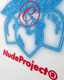 Nude Project Camiseta Cherry Bomb Blanca Outlet