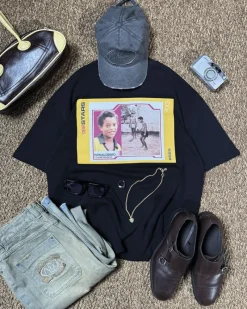 Nude Project Camiseta Cromo Negra Online