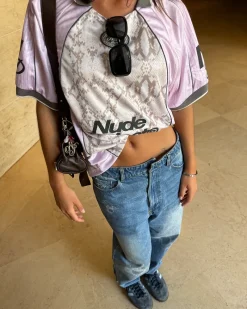 Nude Project Camiseta Dary Rosa Best