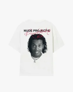 Nude Project Camiseta Face Blanca