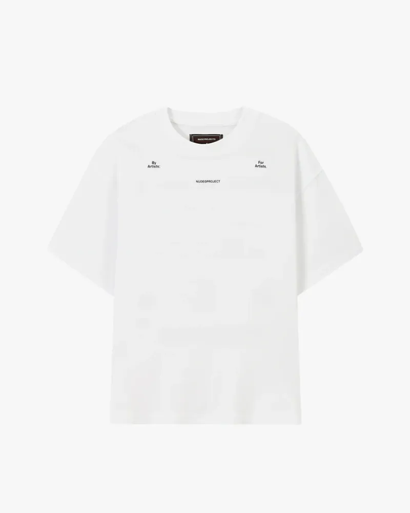 Nude Project Camiseta Fine Art Blanca New