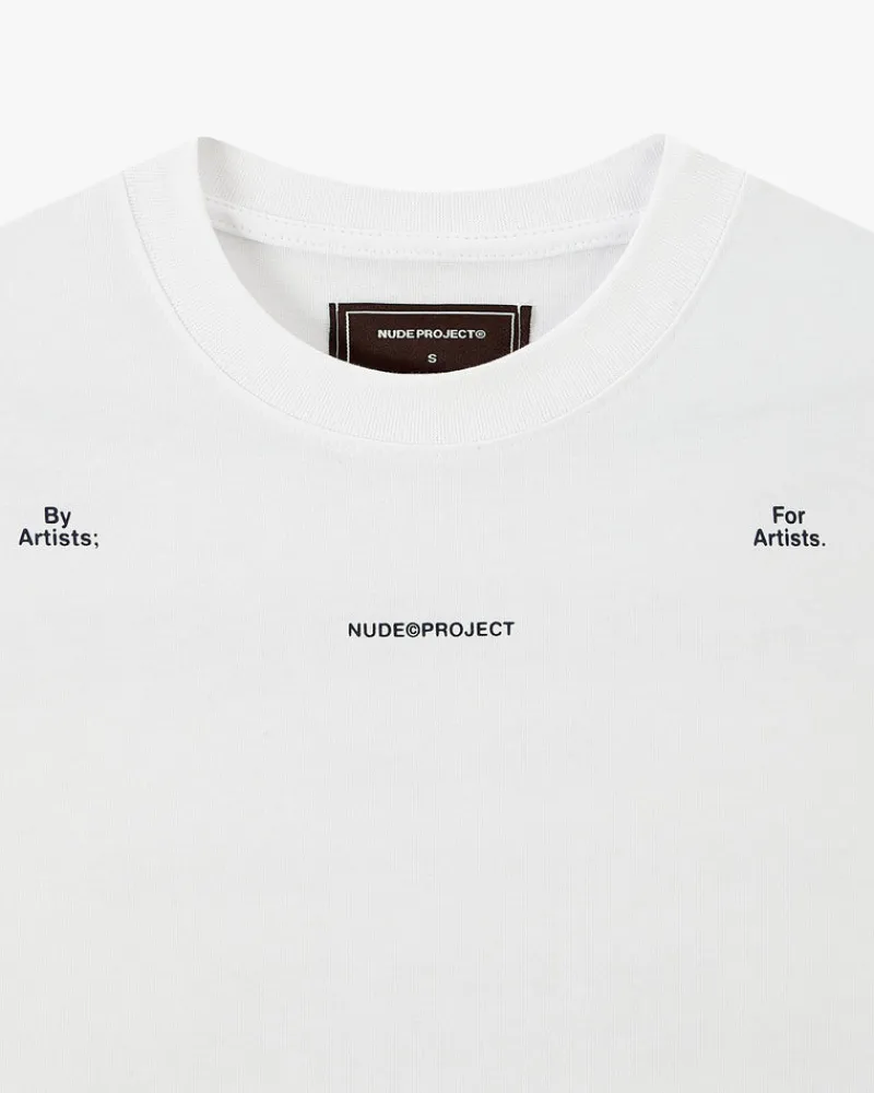 Nude Project Camiseta Fine Art Blanca New