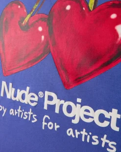 Nude Project Camiseta Juicy Cherry Azul Best