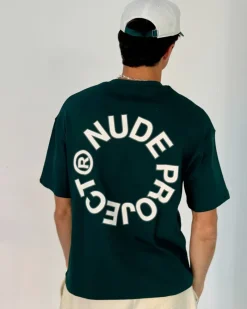 Nude Project Camiseta Kory Verde Hot