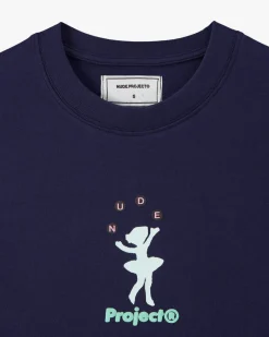 Nude Project Camiseta Lil'Rebel Azul Marino Hot