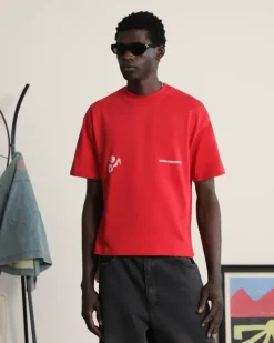 Nude Project Camiseta Love SD Roja Clearance