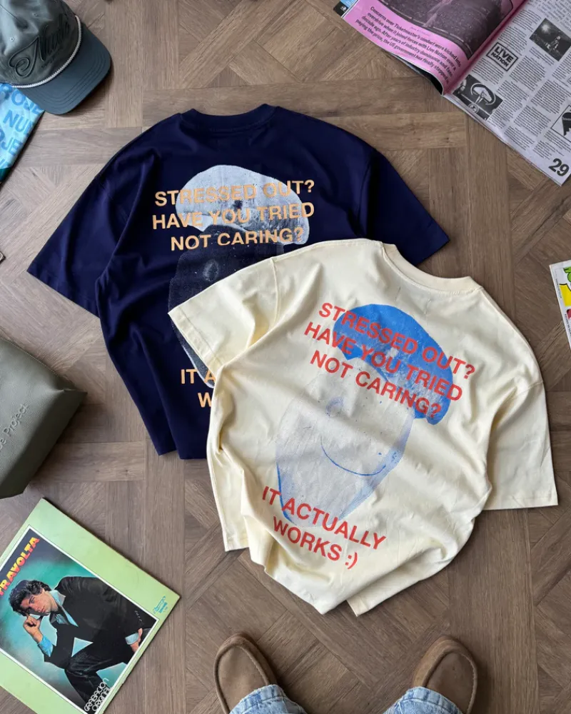 Nude Project Camiseta Mushroom Azul Marino Outlet