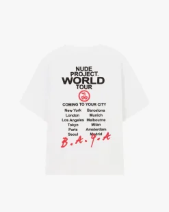 Nude Project Camiseta Nude Tour Blanca