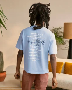 Nude Project Camiseta Palmares Azul Cielo Online