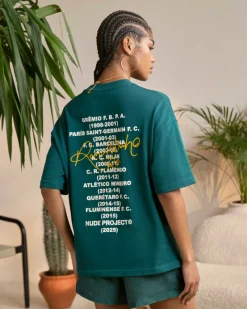 Nude Project Camiseta Palmares Verde New