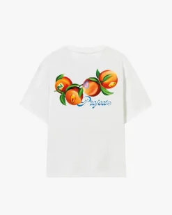 Nude Project Camiseta Peach Blanca Discount