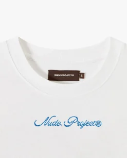 Nude Project Camiseta Peach Blanca Discount
