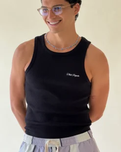 Nude Project Camiseta Tirantes Ss24 Blanco/Negro Clearance