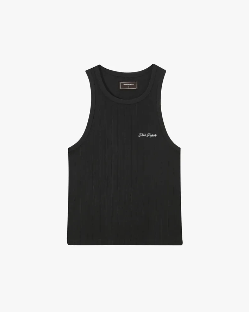 Nude Project Camiseta Tirantes Ss24 Blanco/Negro Clearance