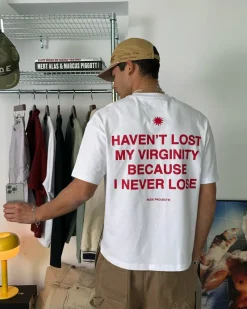 Nude Project Camiseta Virginity Blanca Discount