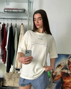 Nude Project Camiseta Yatch Club Blanca Outlet