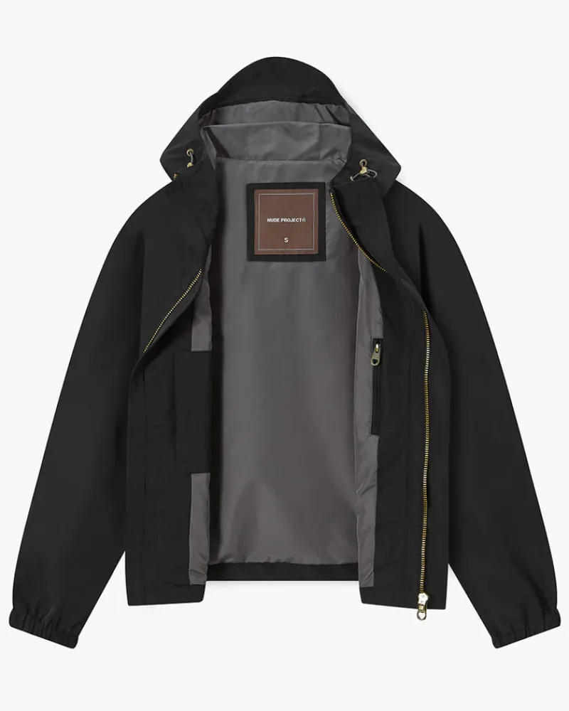 Nude Project Chaqueta Cortavientos Milestones Negra New