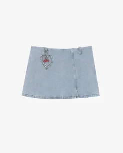 Nude Project Cherry Denim Skirt