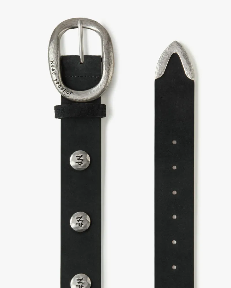 Nude Project Cinturón Belt Negro New