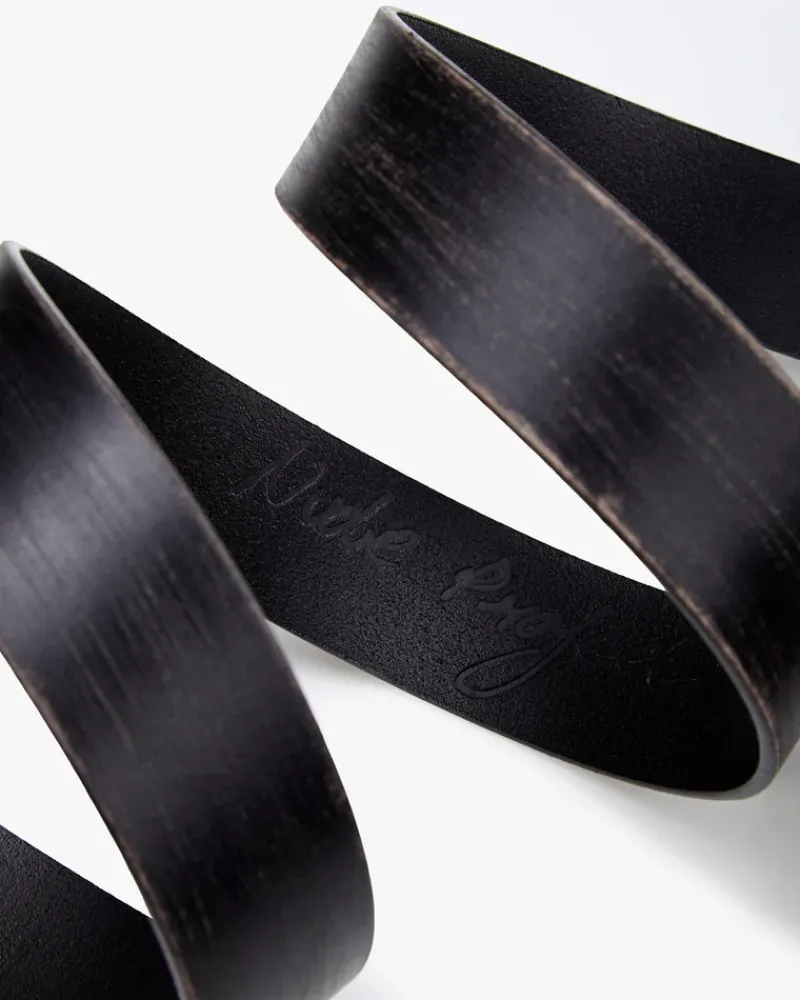 Nude Project Classic Belt Worn Black