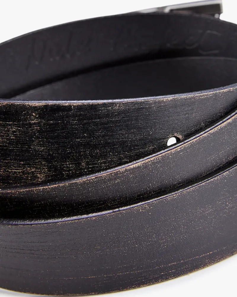 Nude Project Classic Belt Worn Black