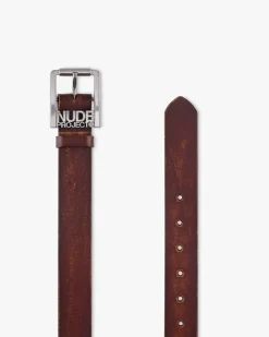 Nude Project Classic Belt Worn Brown Clearance