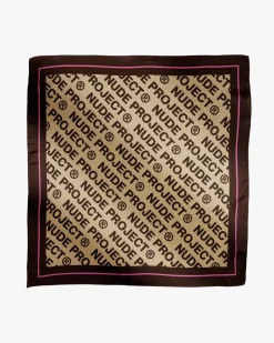 Nude Project Classic Handkerchief Logo Brown Clearance