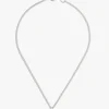 Nude Project Costa Necklace Silver New