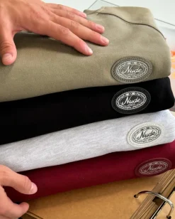 Nude Project Crewneck Essentials Gris Clearance