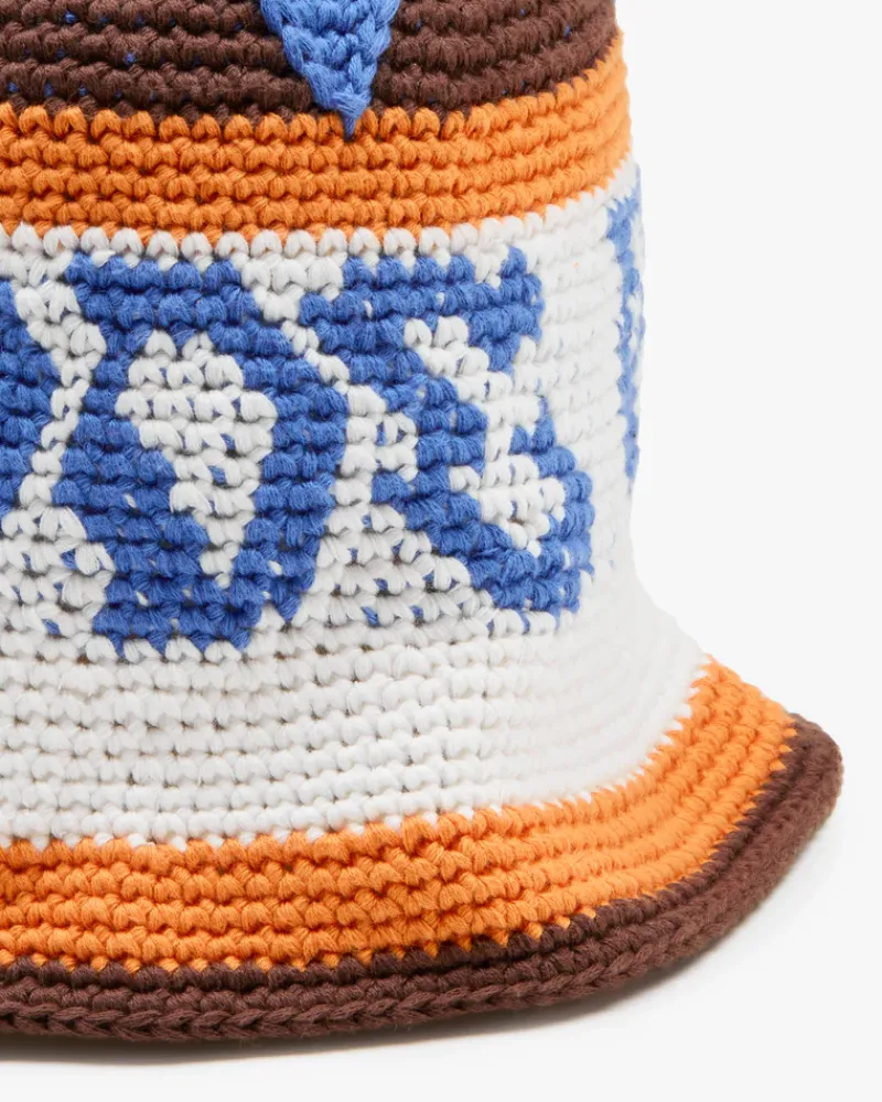 Nude Project Crochet Bucket Brown