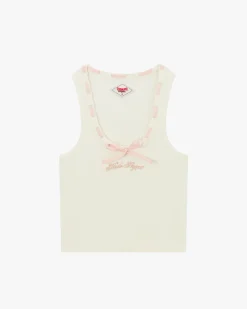 Nude Project Cutie Bow Tank Top Pink