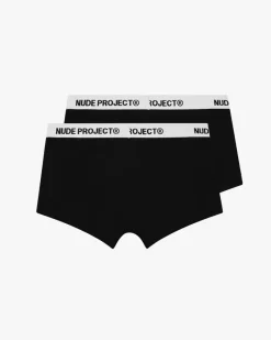 Nude Project Essential Boxer Negro 2Xpack New