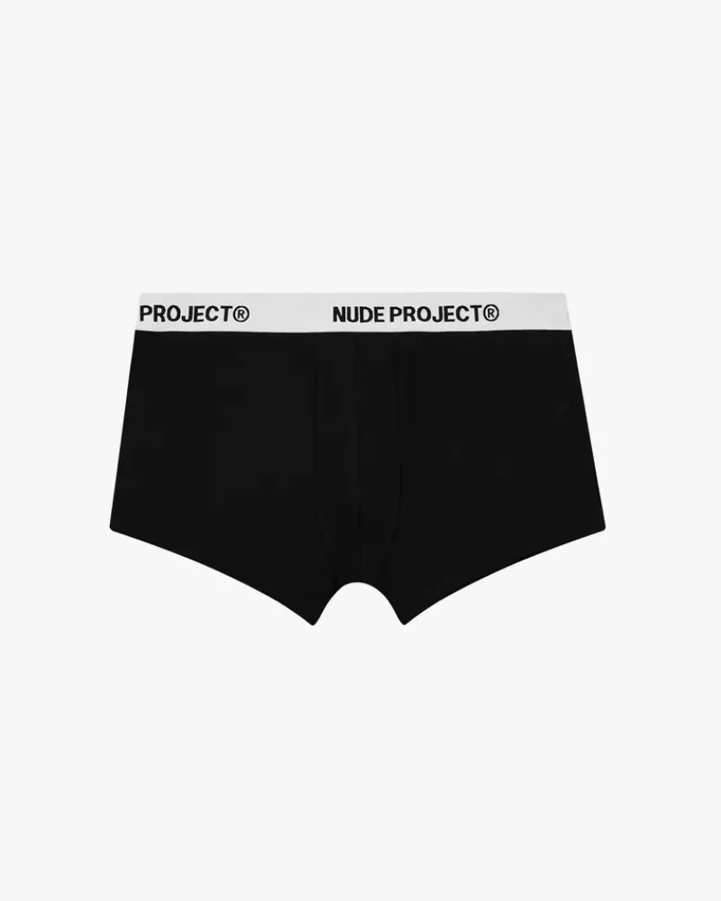 Nude Project Essential Boxer Negro 2Xpack New