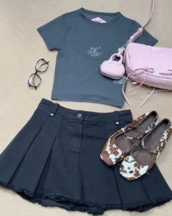 Nude Project Falda Dropout New